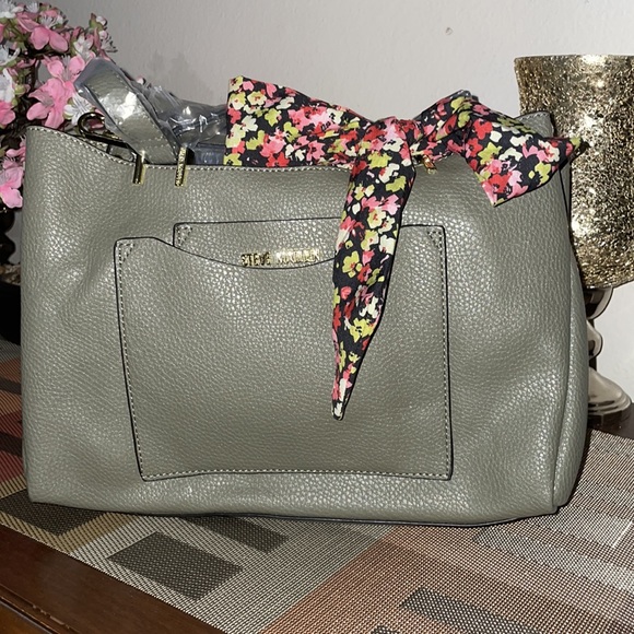 Olive Green Steve Madden Purse 👜 & Small Bag - Picture 3 of 12